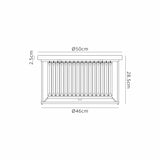 Buckley Ceiling, 4 x E27, Polished Nickel / Clear