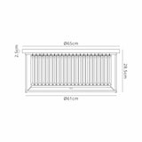 Buckley Ceiling, 6 x E27, Polished Nickel / Clear
