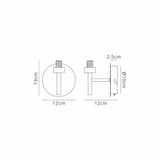 Lathen Satin Black 1 Light G9 Universal Switched Wall Lamp, Suitable For A Vast Selection Of Glass Shades