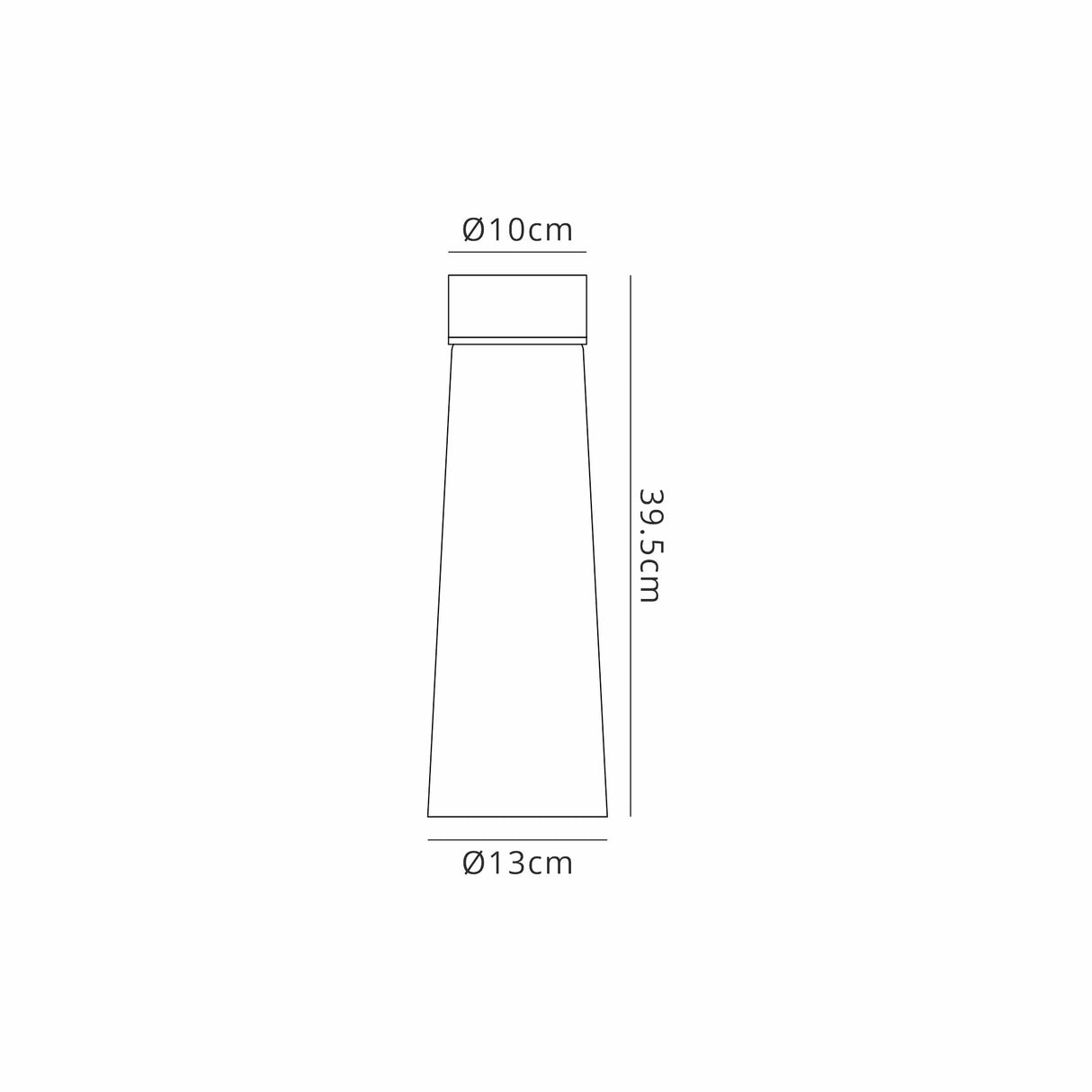 Berry 1 Light Ceiling E27, With Large Clear Cylindrical Cone Glass White Marble / Clear