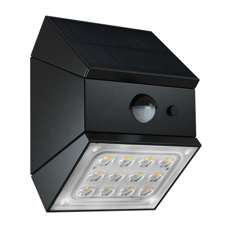 Lunar V Twist – Solar Light With PIR - LU5-TWIST