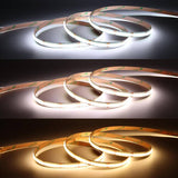 Luxlite Cob CCT LED Strip 7.5W 2700K-6500K - LUX-7.5WIP20COB50-CCT