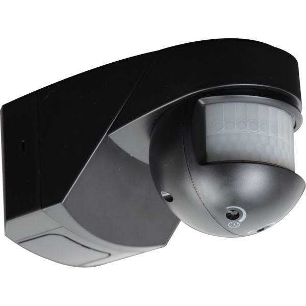 Black IP55 200 Degree 12m PIR Sensor     OS001B