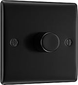 Nexus Metal,  Single Dimmer Switch, 2 Way, Trailing Edge 200W - VARIOUS COLOURS AVAILABLE