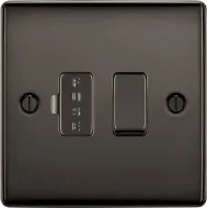 BG Nexus Metal , 13A Switched Fused Connection Unit in VARIOUS COLOURS