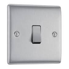 British General Nexus Metal 20A 16AX 1-Gang 2-Way Light