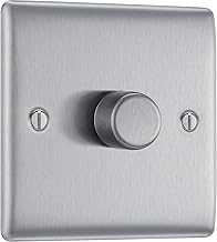 Nexus Metal,  Single Dimmer Switch, 2 Way, Trailing Edge 200W - VARIOUS COLOURS AVAILABLE