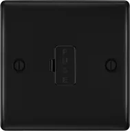 BG  Nexus Metal, 13A Unswitched Fused Connection Unit in VARIOUS COLOURS