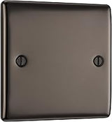 Nexus Metal Single Blank Plate in VARIOUS COLOURS