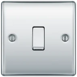 BG Nexus Metal , 20A 16AX Single Switch, 2 Way in VARIOUS COLOURS
