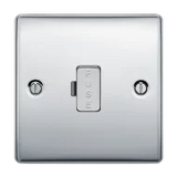 BG  Nexus Metal, 13A Unswitched Fused Connection Unit in VARIOUS COLOURS