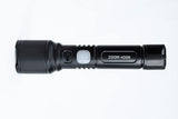 NightSearcher Zoom 400 | 400 Lumens | Compact flashlight with integrated worklight - NSZOOM400