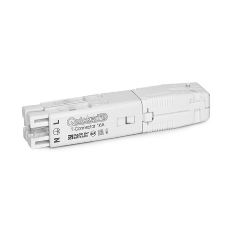 QUICKWIRE - QTPS3 - T-CONNECTOR 3 POLE PLUG & SOCKET 16A