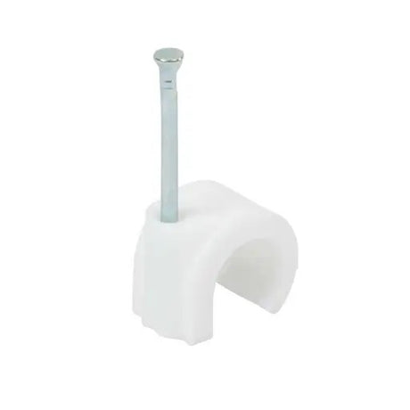 Ronbar 10 to 14mm Expandable Clips White (Pack of 100) - RC10-14WH
