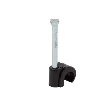 Ronbar 5 to 7mm Black Expandable Clips (Pack of 100) - RC5-7BK