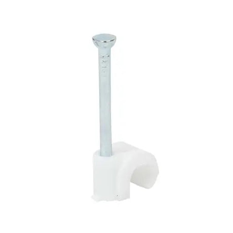 Ronbar 5 to 7mm White Expandable Clips (Pack of 100) - RC5-7WH