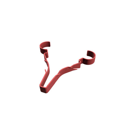 D-LINE Red 6-8mm Single Stag Clips 50-Pack - SD-STAG6SR/50