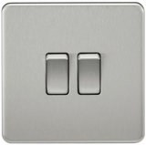 Knightsbridge 10AX 2G 2-way Switch - in VARIOUS COLOURS