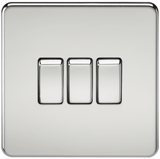 Knightsbridge 10AX 3G 2-way Switch in VARIOUS COLOURS