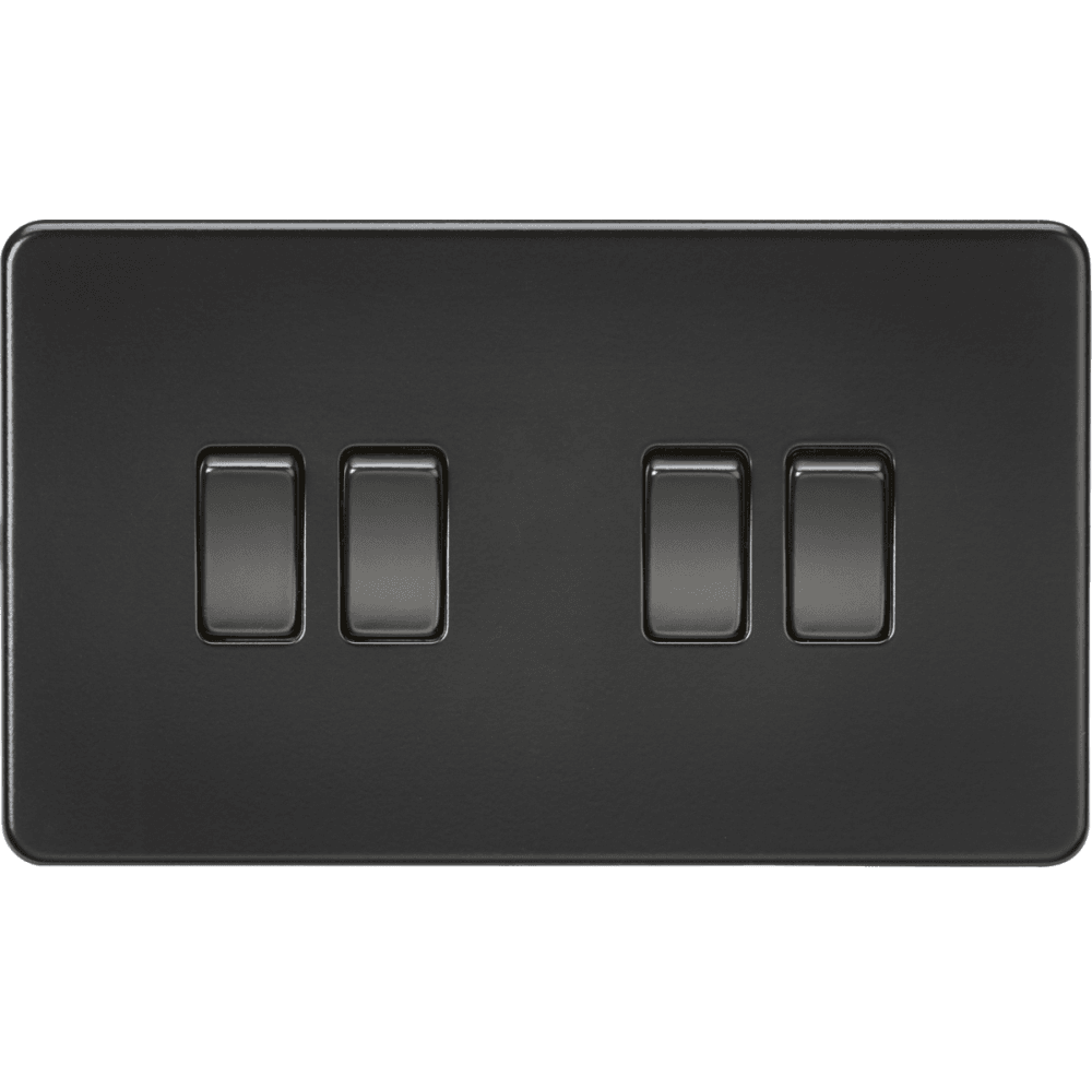 10AX 4G 2-way Switch - Matt Black SF4100MBB