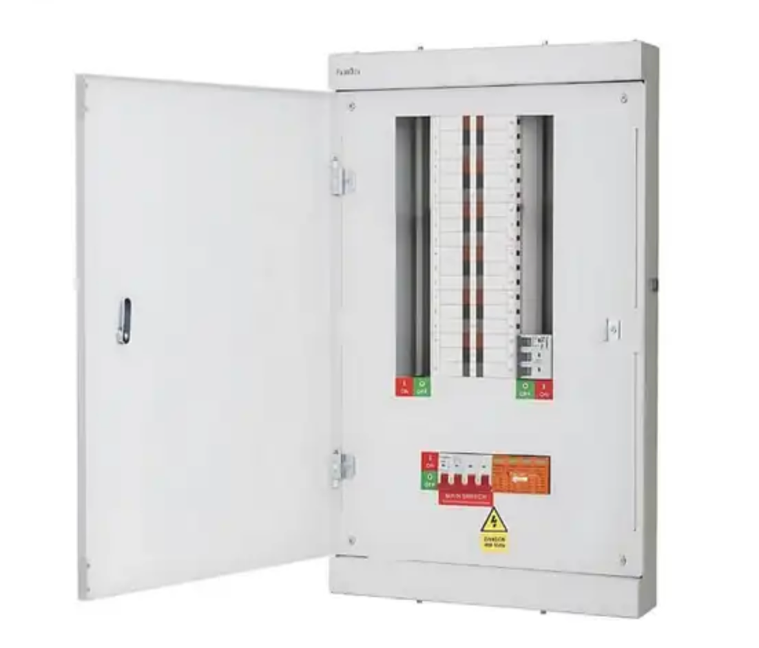 FuseBox TPN11FBX 11 Way 125A Three Phase Board With SPD