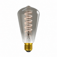 60030 - BELL Lighting LED Soft Coil 4W Vintage Vertical Amber Gunmetal Squirrel Cage Dimmable ES 4000K Lamp