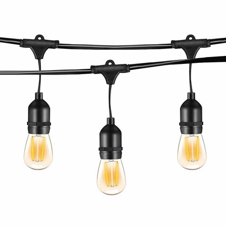 Ener-J LED Filament Bulb Festoon Light Kit 10.2m - T454