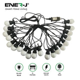 Ener-J RGB LED Bulb Festoon Light Kit 13m - T473