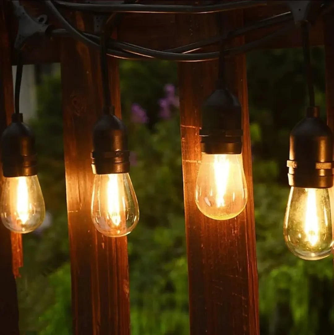 Ener-J LED Filament Bulb Festoon Light Kit 15m Flame Effect - T607