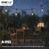 Ener-J LED Filament Bulb Festoon Light Kit 15m Flame Effect - T607