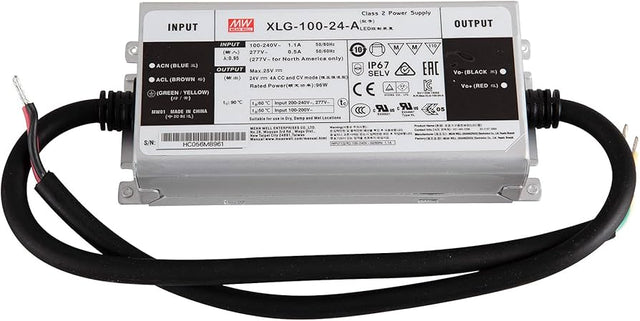 Mean Well 100W 24V LED Driver - LPV-100-24