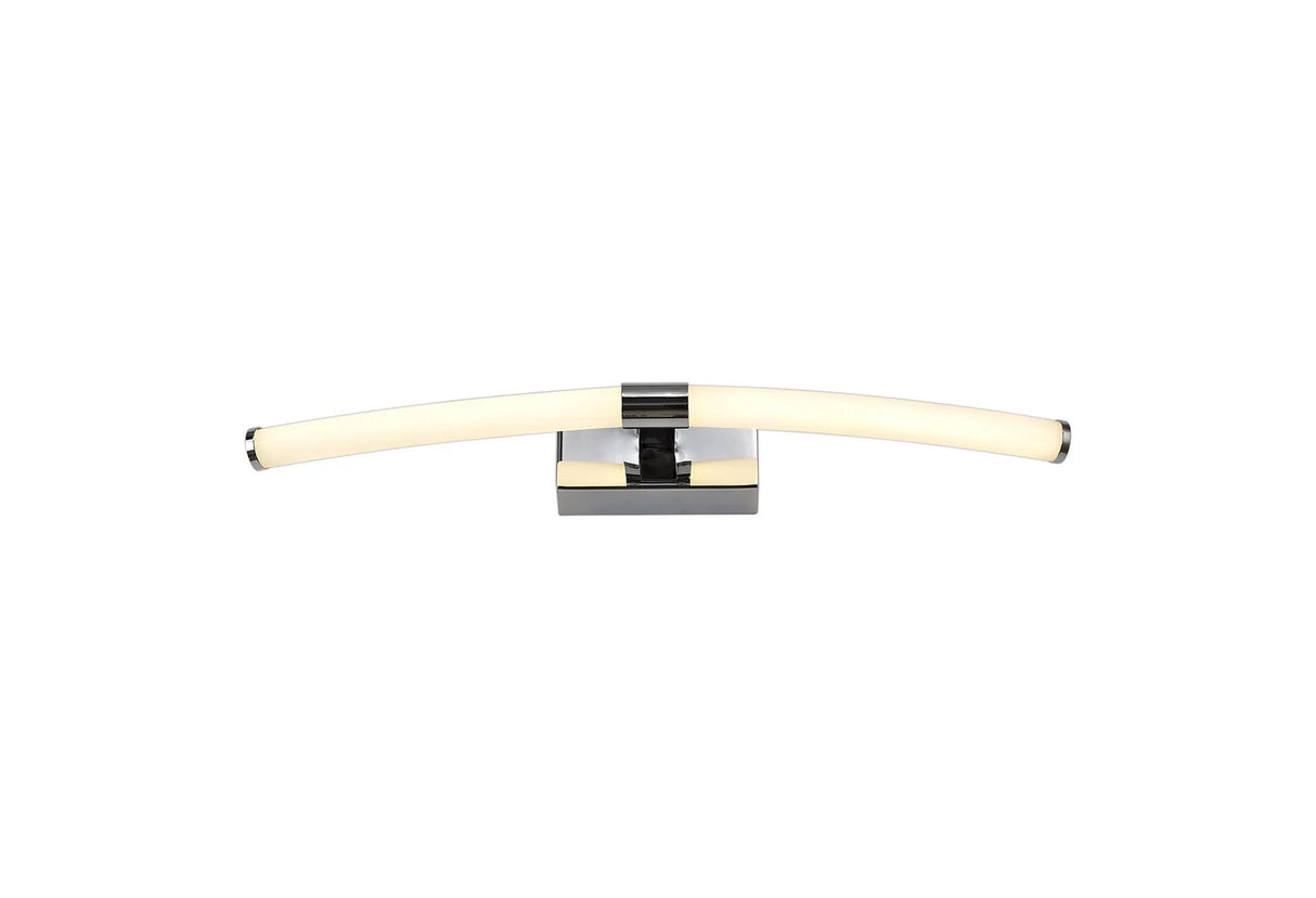 Baggs Wall Lamp Small, 2 x 4W LED, 3000K, IP44, Polished Chrome