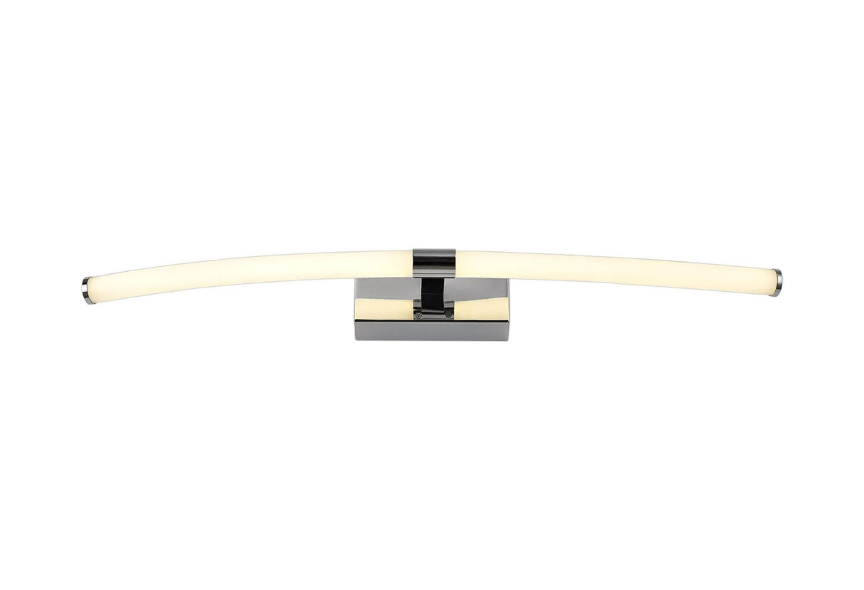 Baggs Wall Lamp Large, 2 x 6W LED, 3000K, IP44, Polished Chrome
