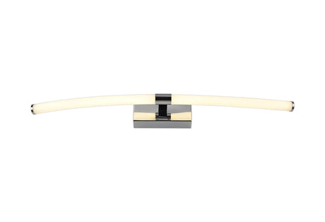 Baggs Wall Lamp Large, 2 x 6W LED, 3000K, IP44, Polished Chrome