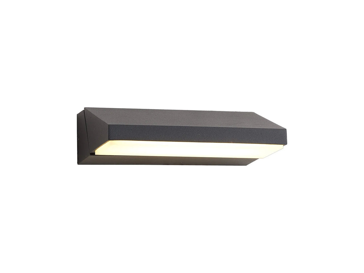 Beesley Adjustable Wall Light 12W LED IP65 Matt Black