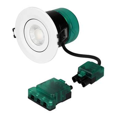 BELL Lighting Firestay 7W LED Tri-Colour Dimmable Tilt Downlight IP65