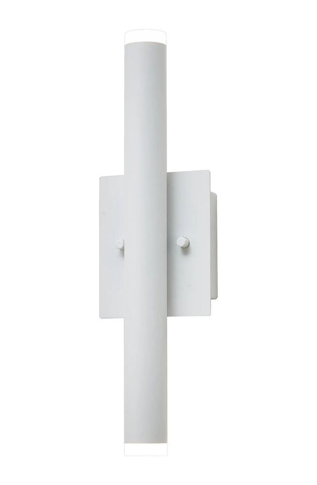 Bellfit 1+1 Up & Down Light Wall Light, 6W LED, 4000K, 390lm, IP44, Satin White, 3yrs Warranty