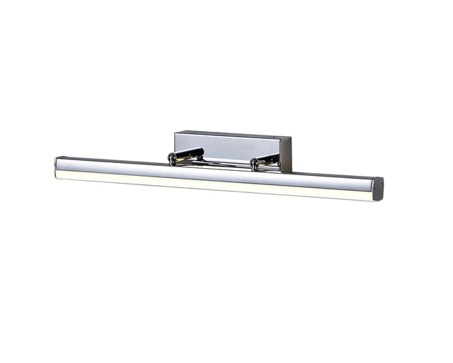 Bennett Wall Lamp Small Adjustable, 6W LED, 4000K, IP44, Polished Chrome