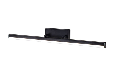 Bennett Wall Lamp Large Adjustable, 18W LED, 4000K, IP44, Sand Black