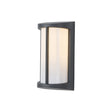 Bishop Wall Lamp 1 Light IP54 Dark Grey