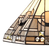 Park Semi Ceiling Kit, 3 x E27, Aged Antique Brass