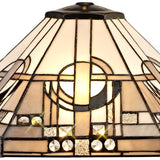 Park Semi Ceiling Kit, 3 x E27, Aged Antique Brass
