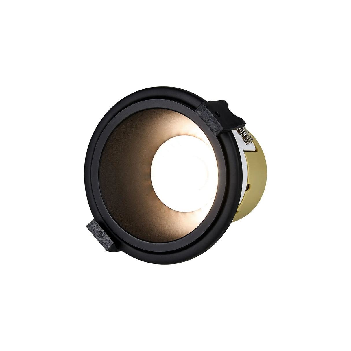 Brand, 5/8W, Triac Dimmable 4CCT LED Fire Rated Downlight, Black Inner, Cut Out: 70mm, 800lm, 60° Deg, IP65, 5yrs Warranty