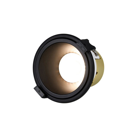 Brand, 5/8W, Triac Dimmable 4CCT LED Fire Rated Downlight, Black Inner, Cut Out: 70mm, 800lm, 60° Deg, IP65, 5yrs Warranty