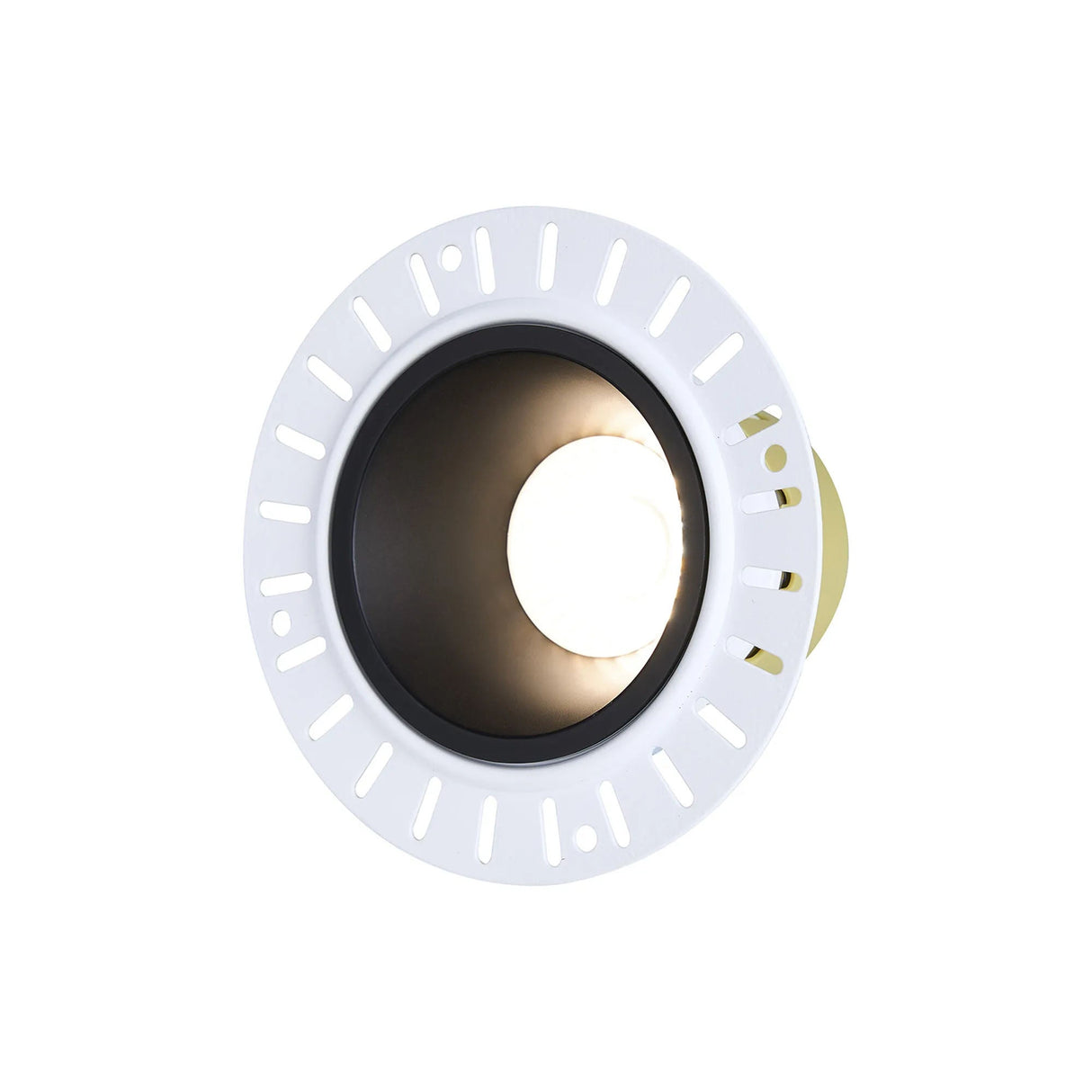 Brand, 5/8W, Triac Dimmable 4CCT LED Fire Rated Downlight, Trimless Black Inner, Cut Out: 70mm, 800lm, 60° Deg, 5yrs Warranty