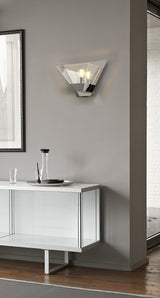 Buckley Square Pendant Small, 1 Light E14, Antique Brass