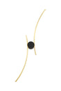 Bunetti 80cm Wall Lamp, 3 Step Dimming, 13W LED, 3000K, 1200lm, Brushed Gold/Matt Black, 3yrs Warranty