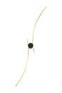 Bunetti 1.2m Wall Lamp, 3 Step Dimming, 18.2W LED, 3000K, 1500lm, Brushed Gold/Matt Black, 3yrs Warranty