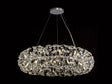 Byrne Pendant 100cm 26 x G9 Polished Chrome/Crystal