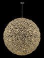 Byrne Pendant 1.5m Sphere 84 x G9 Polished Chrome/Crystal